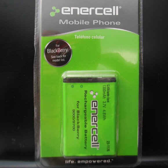 Cell Phone battery New NIP Enercell No 23-1176 Lithium Ion Blackberry 9000/9700 - Picture 1 of 7